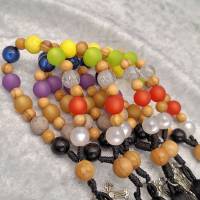 Gebetskette "Perlen der Trauer", christlicher Schmuck, christliches Geschenk Bild 5