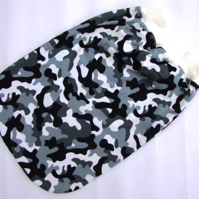 Babys 0-6 Monate Strampelsack Pucksack Schlafsack Camouflage weiß grau schwarz Tarnfleck Jerseyschlafsack Mädchen Jungs 