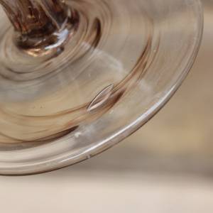 Fadenfuß Kerzenständer Glasobjekt Studioglas mundgeblasen 60er 70er Jahre Vintage Bild 8