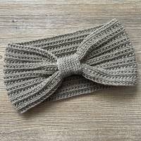 Handgestricktes Stirnband aus Wolle von d_handmade_o Bild 1