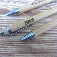 Bambus Kuli mit personalisierter Beschriftung Bild 6