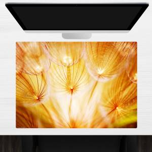 Schreibtischunterlage – Pusteblume im Sonnenglanz – 70 x 50 cm – Schreibunterlage aus erstklassigem Premium Vinyl – Made Bild 1