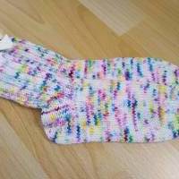 Handgestrickte Socken, Größe 30/31, Stricksocken, gestrickte Strümpfe, Socken aus handgefärbter Wolle Bild 1