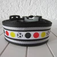 Koffergurt - Kofferband - Fußball Deutschland - schwarz Bild 1