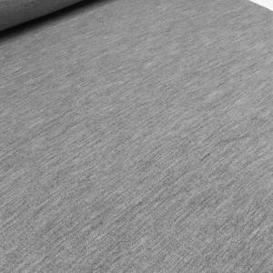 Stoff Baumwolle Sweatshirtstoff Schlauchware grau melange Kleiderstoff Hoodiestoff Kinderstoff Bild 3