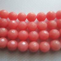 facettierte Malaysia Jade Perlen 8 mm ein Strang Bild 1