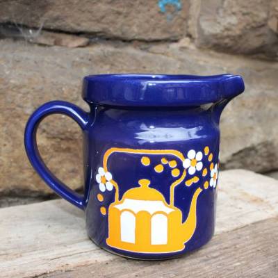 Milchkrug Kakaokrug Saftkrug Wächtersbach 70er Jahre West Germany