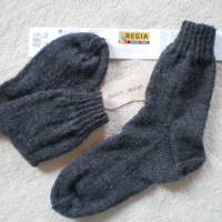 Socken für Herren, Größe 42 / 43, anthrazit Bild 1