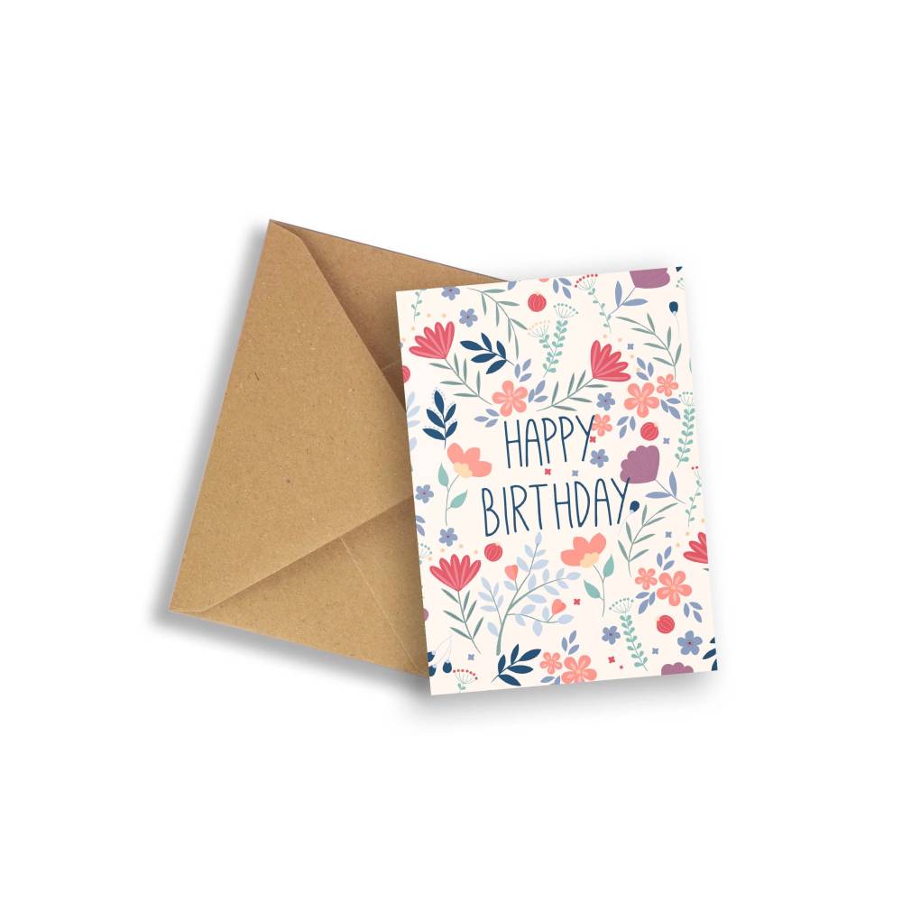 Klappkarten zum auswählen Geburtstagskarten mit Umschlag 