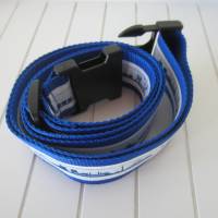 Koffergurt - Kofferband - Ruhrpott - blau weiß Bild 2