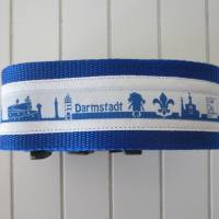 Koffergurt - Kofferband - Darmstadt - blau weiß Bild 3
