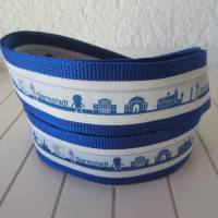 Koffergurt - Kofferband - Darmstadt - blau weiß Bild 4