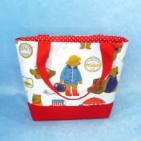 Kindertasche mit Bären auf Reisen | Kindergartentasche | Kita Tasche Bild 2