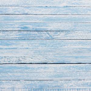 Napfunterlage | Futtermatte „Blaue Holzbretter im Vintage-Look“ aus Premium Vinyl 60x40 rutschhemmend, abwaschbar, reißf Bild 4