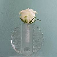 Walther Glas: Vase aus den 70er Jahren für einen Zweig oder Blume Bild 1