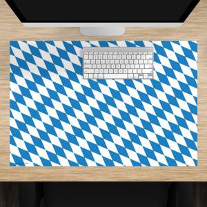Schreibtischunterlage – Flagge Bayern – 60 x 40 cm – Schreibunterlage für Kinder aus erstklassigem Premium Vinyl – Made Bild 1