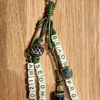 Taschenanhänger mit Motto - Beads from Sedona - Arizona Bild 1