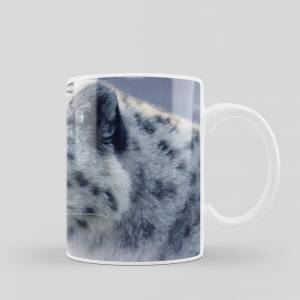 Kaffeetasse mit Schneeleopard, Spruchtasse als Geschenk, Geschenkidee für jeden Anlass, spülmaschinenfeste Tasse Bild 6