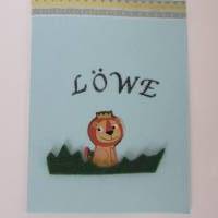 Geburtstagskarte Löwe Bild 2