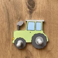 Garderobe Traktor /Häger Kleiderhaken Garderobenhaken Kinderzimmer Bild 2