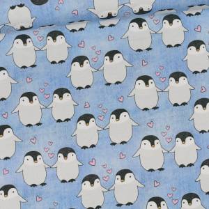 Sweat (OEKO-TEX 100) - Pinguinliebe - hellblau Bild 1