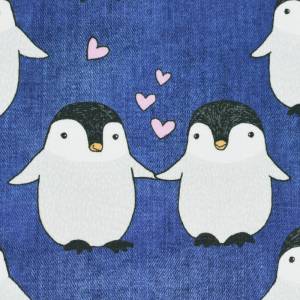 Sweat (OEKO-TEX 100) - Pinguinliebe - dunkelblau Bild 2