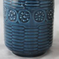 2 Keramikdosen blau gelb Bild 3