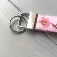 Schlüsselband Schlüsselanhänger Schlüsselring Schlüsselbändchen Schlüsselbund kurz "Wild Flower" Bild 2