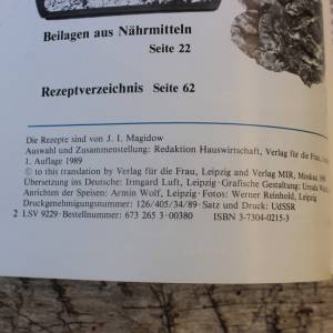 Zeitschrift " Beilagen" Verlag für die Frau Leipzig 1989 DDR Bild 5