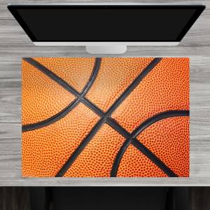 Schreibtischunterlage – Basketball – 70 x 50 cm – Schreibunterlage für Kinder aus erstklassigem Premium Vinyl – Made in Bild 1