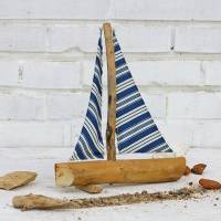 Segelboot, Deko, Wohndeko, mediterran, Meer, Boot aus Treibholz, Holzboot, maritim, Geschenk, einzigartig, Bild 1