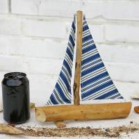 Segelboot, Deko, Wohndeko, mediterran, Meer, Boot aus Treibholz, Holzboot, maritim, Geschenk, einzigartig, Bild 3