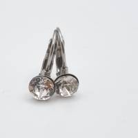 Ohrringe Creolen Stecker Crystal Bild 2