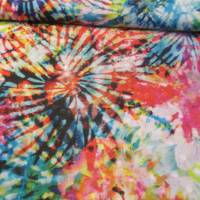 Tie Dye Dobby Digital Batik Druck Voile multicolor (1m/14,-€) Bild 1