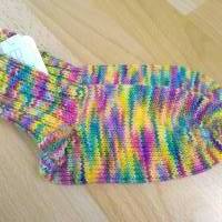 Handgestrickte Socken, Größe 26/27, Stricksocken, gestrickte Strümpfe, Socken aus handgefärbter Wolle Bild 1
