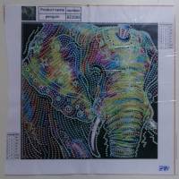 Diamond Painting Elefant Bild 1