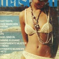 Zeitschrift Modische Maschen 1-82 für den Sommer 1982 DDR Vintage aus den 1980er Jahren Bild 1