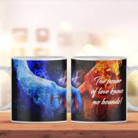 Kaffeetasse mit Bild und Spruch, bedruckte Tasse als perfekte Geschenke, spülmaschinenfeste Tasse aus Keramik, Geschenke Bild 1