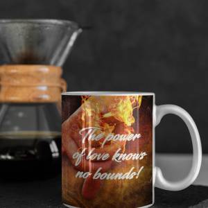 Kaffeetasse mit Bild und Spruch, bedruckte Tasse als perfekte Geschenke, spülmaschinenfeste Tasse aus Keramik, Geschenke Bild 2
