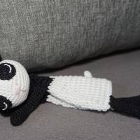 Amigurumi Häkelanleitung für das Panda Schnuffeltuch Bild 1