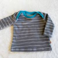 Frühchen Pullover , Gr 44 bis 48, Reborn Baby, Handgefertigt aus Jersey, Bekleidung für Frühchen Babys Bild 7