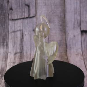 3D Engel / Weihnachtsengel Dekoration mit elektrischem Teelicht-Transparent Bild 3