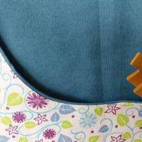 Wäscheklammerkleidchen in gelb/grau mit oder ohne passenden Holzbügel. Klammerkleidchen, Klammerbeutel Bild 10