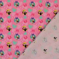 Baumwolle Popeline Minnie Mouse & Daisy Duck auf Pink Oeko-Tex Standard 100 (1m/12,-€ ) Bild 3