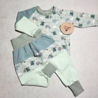 Babykleidung, Babyset 2-teilig Junge und Mädchen, Pumphose, Sweatshirt, Größe 74+ Bild 1