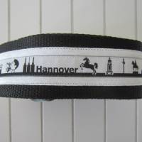 Koffergurt - Kofferband -Hannover - schwarz weiß Bild 3
