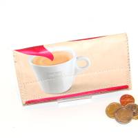 Trash Cash Kaffeeportemonnaie Lavazza Crema mit rot Bild 2