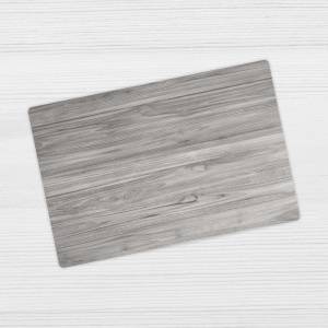 Schreibtischunterlage – Graue Holzmaserung – 60 x 40 cm – Schreibunterlage aus erstklassigem Premium Vinyl – Made in Ger Bild 2