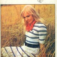 Zeitschrift Modische Maschen 1-72 für Sommer 1972 DDR Vintage aus den 1970er Jahren Bild 1