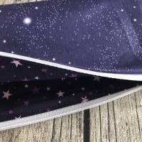 tolles Schlampermäppchen - Federmäppchen Lila Sterne Galaxie - Einschulung - Bild 2